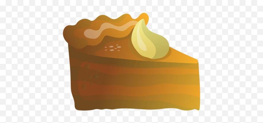 Pumpkin Pie Slice Illustration - Pumpkin Pie Transparent Png,Pumpkin Pie Png