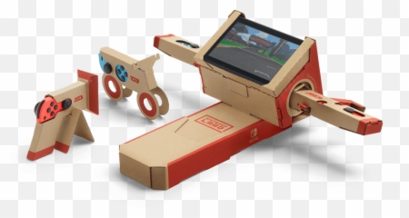 Mario Kart 8 Deluxeu0027 Adds Nintendo Labo Support - Nintendo Labo Motorbike Png,Mario Kart 8 Deluxe Png