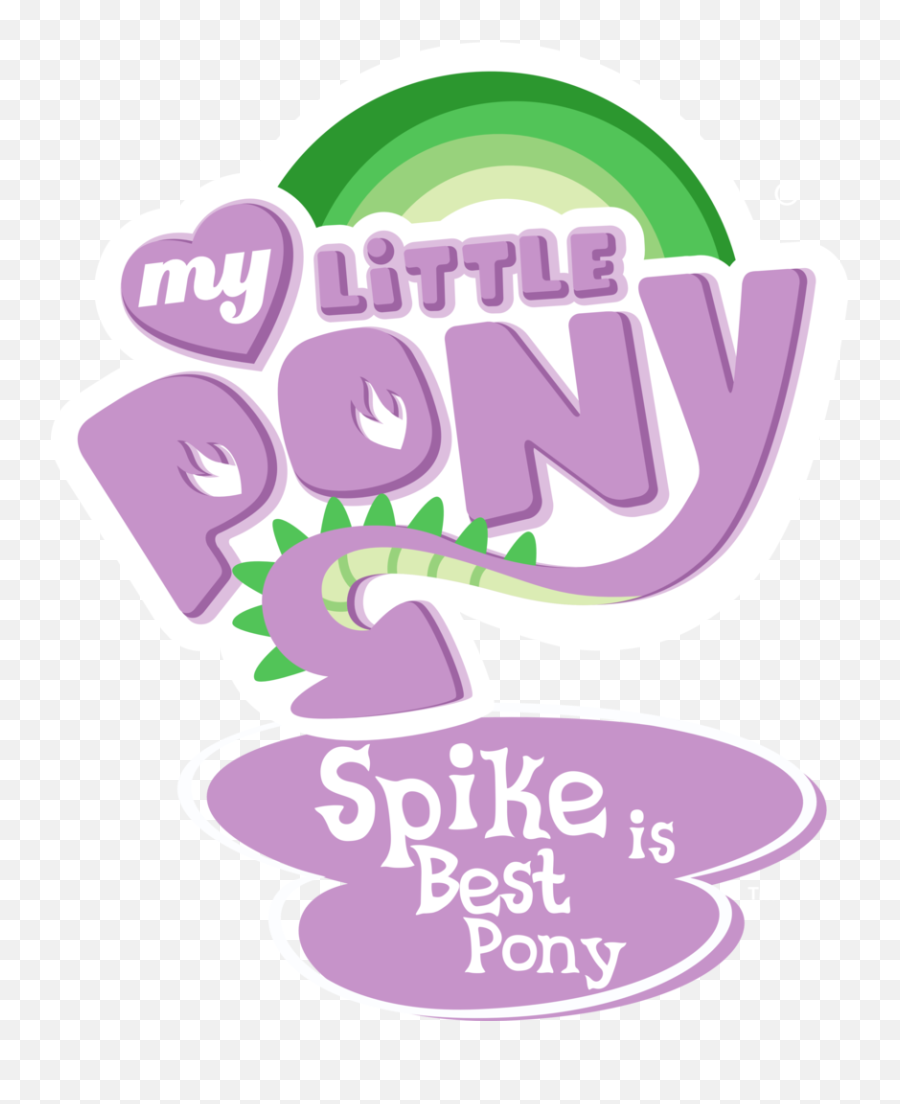 Spike Logo Png - My Little Pony Friendship,My Little Pony Logo