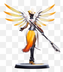 Overwatch Mercy Statue - png
