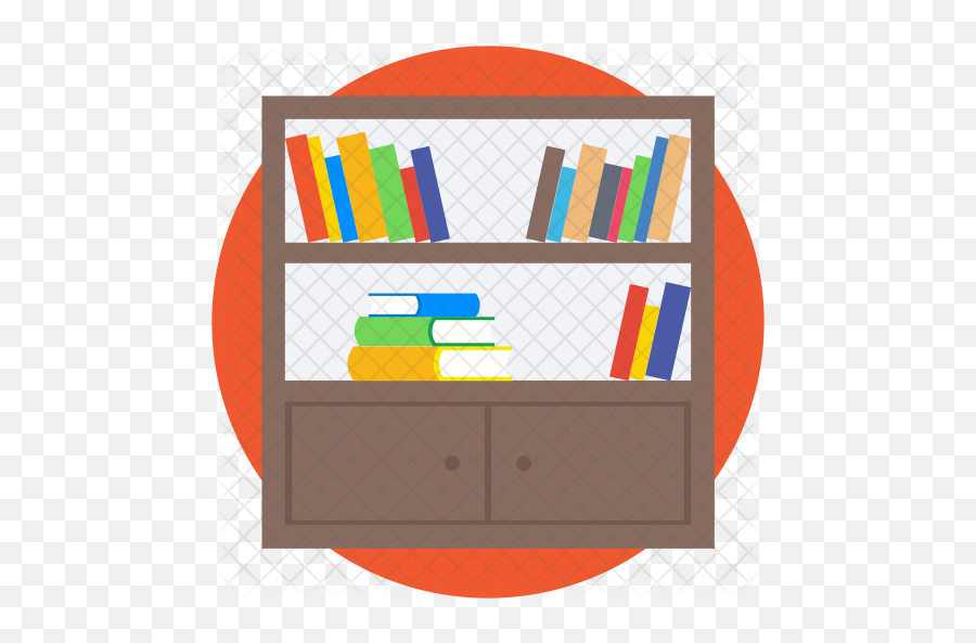 Bookshelf Icon - Application To Principal For Increasing Library Facilities Png,Bookshelf Png
