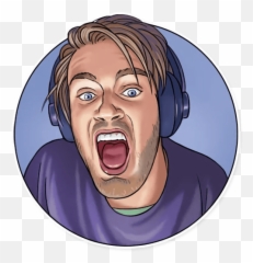 Pewdiepie - Cartoon Png,Pewdiepie Png