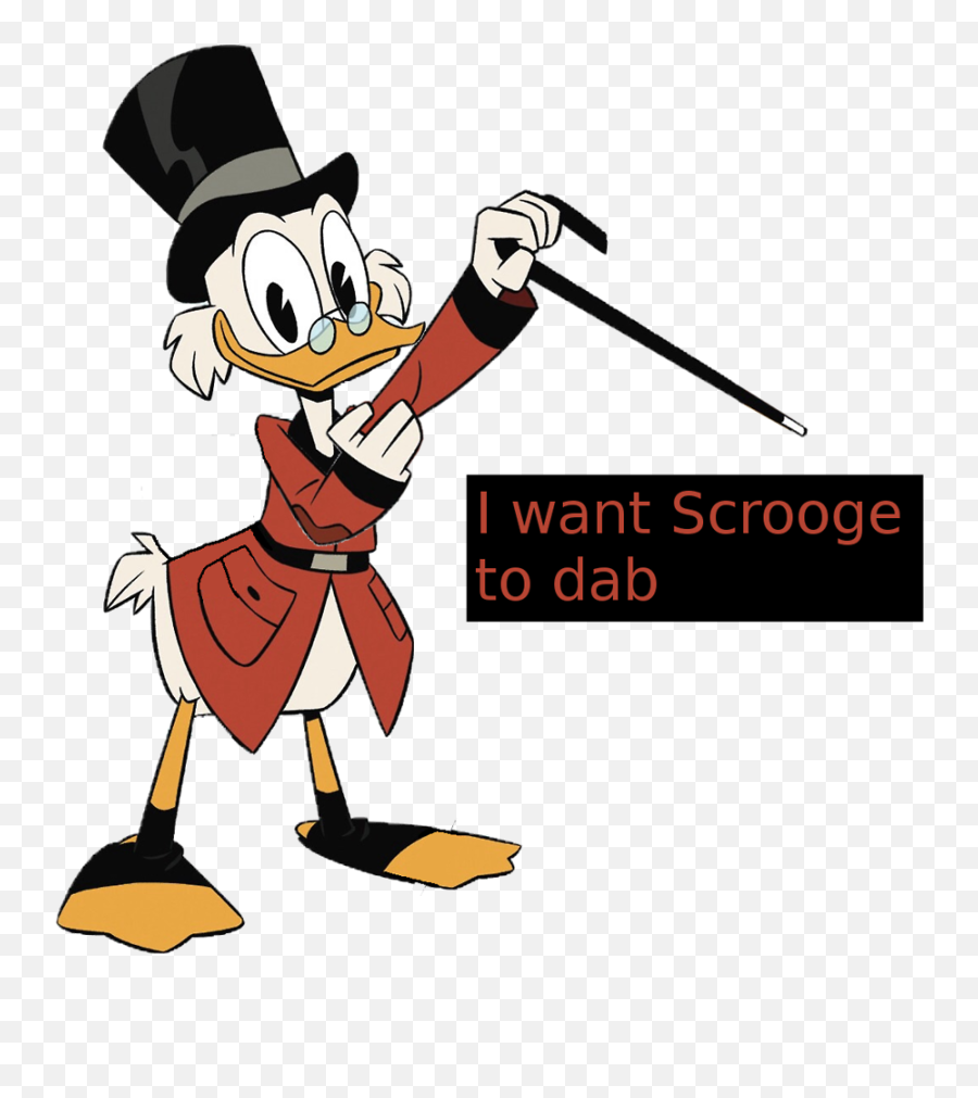 Download U201ca Transparent Scrooge Mcdab For All Of You - Scrooge Mcduck Ducktales 2017 Png,Scrooge Mcduck Png