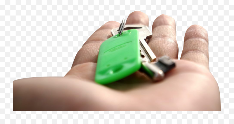 House Keys In Hand Transparent Background Png - Free Apartment,Key Transparent Background