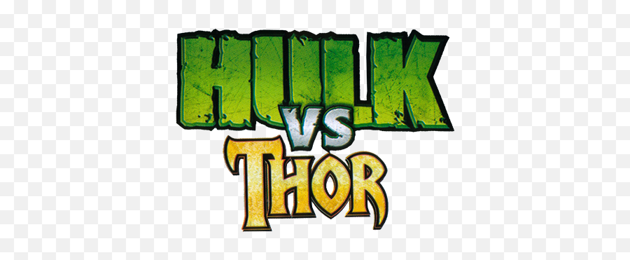 Hulk Vs - Hulk Vs Thor Logo Png,Hulk Logo Png