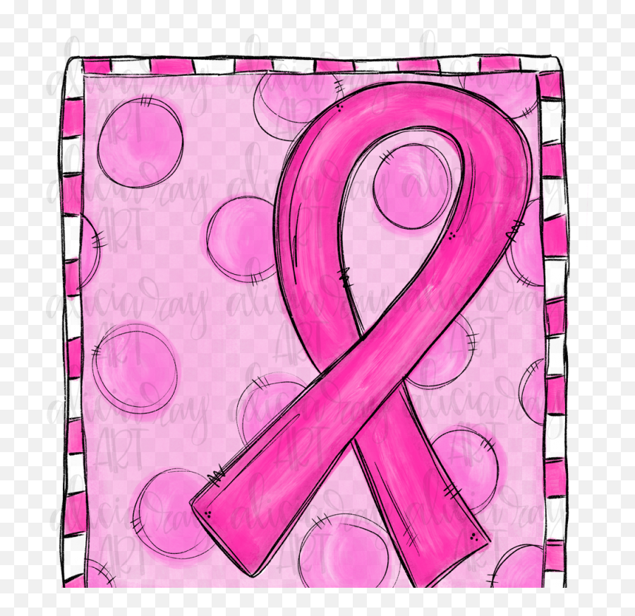 Breast Cancer Ribbon Sublimation Png Digital Download - Breast Cancer,Cancer Ribbon Transparent Background