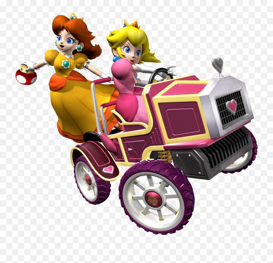 Download Free Png Mario Kart Double Dash We Are Daisy - Peach Mario Kart Double Dash,Mario Kart Transparent