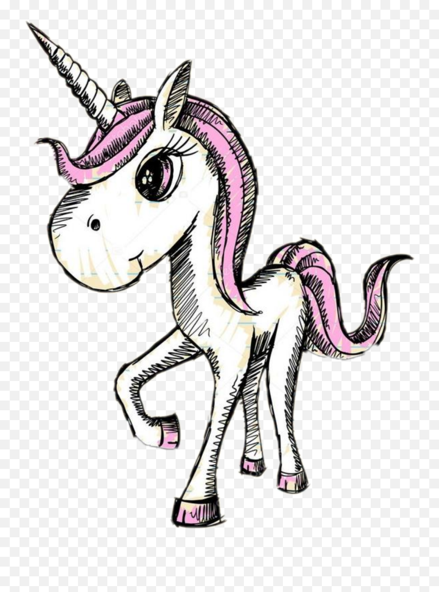 Cute Pink Kawaii Png Unicorn - Unicorn Png,Cute Unicorn Png