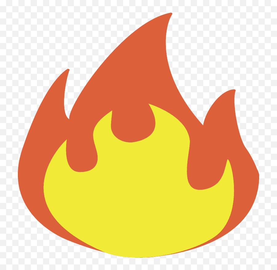 Fire Emoji Clipart - Tiananmen Png,Flame Emoji Png