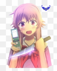 Yuno Gasai Archivo - Anime Mirai Nikki Hd Full Size Png Mirai Nikki Yuno Cute,Yuno Gasai Png