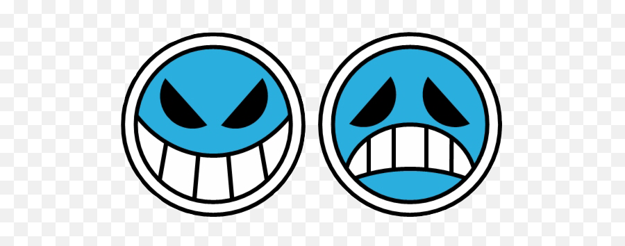 Ace Logo Onepiece Sticker - Portgas D Ace Smileys Png,One Piece Logos