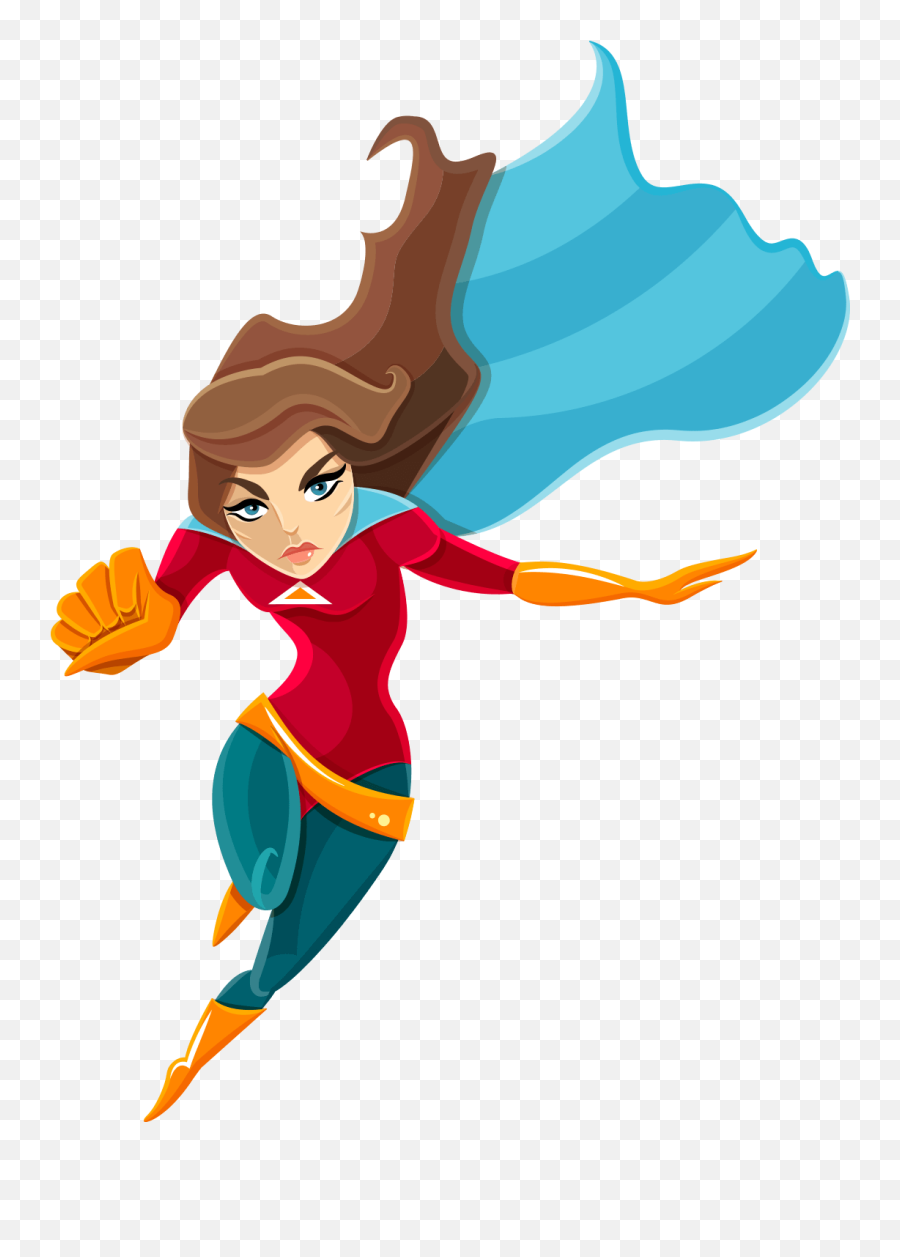 Third Party Databases - Flying Cape Superwoman Cartoon Png,Superwoman Png