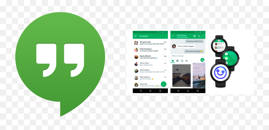 Android Adds Command - Google Hangouts Png,Google Hangouts Logo Png