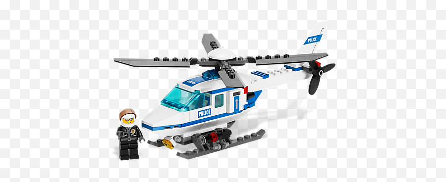 Police Helicopter - Lego Police Helicopter 7741 Png,Police Helicopter Png