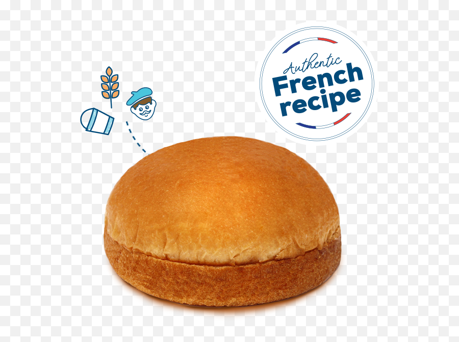 Brioche Bread Burger Buns Bakerly - Soft Png,Burger Bun Png