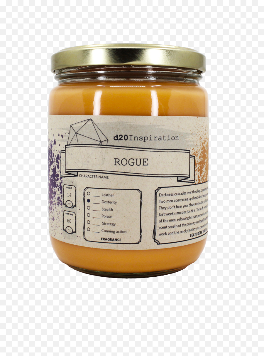 Rogue Rpg Soy Gaming Candle - Paste Png,Rogue Png