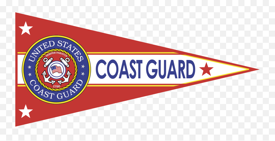Us Coast Guard Pennant Gear Up - Coast Guard Pennant Png,Coast Guard Logo Png