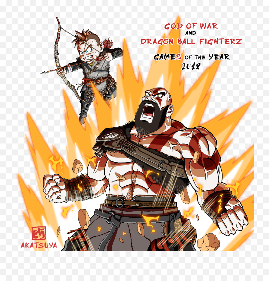 Download Akatsuya - God Of War Dbz Png,God Of War 2018 Logo