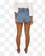 Fishnet Png - Asha V Stockings Tights 1239755 Vippng Jean Shorts,Fishnet Transparent Png