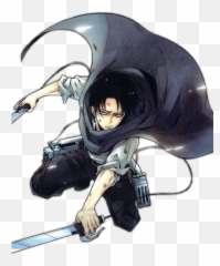 Levi Attack - Attack On Titan Levi Black And White Png,Levi Png