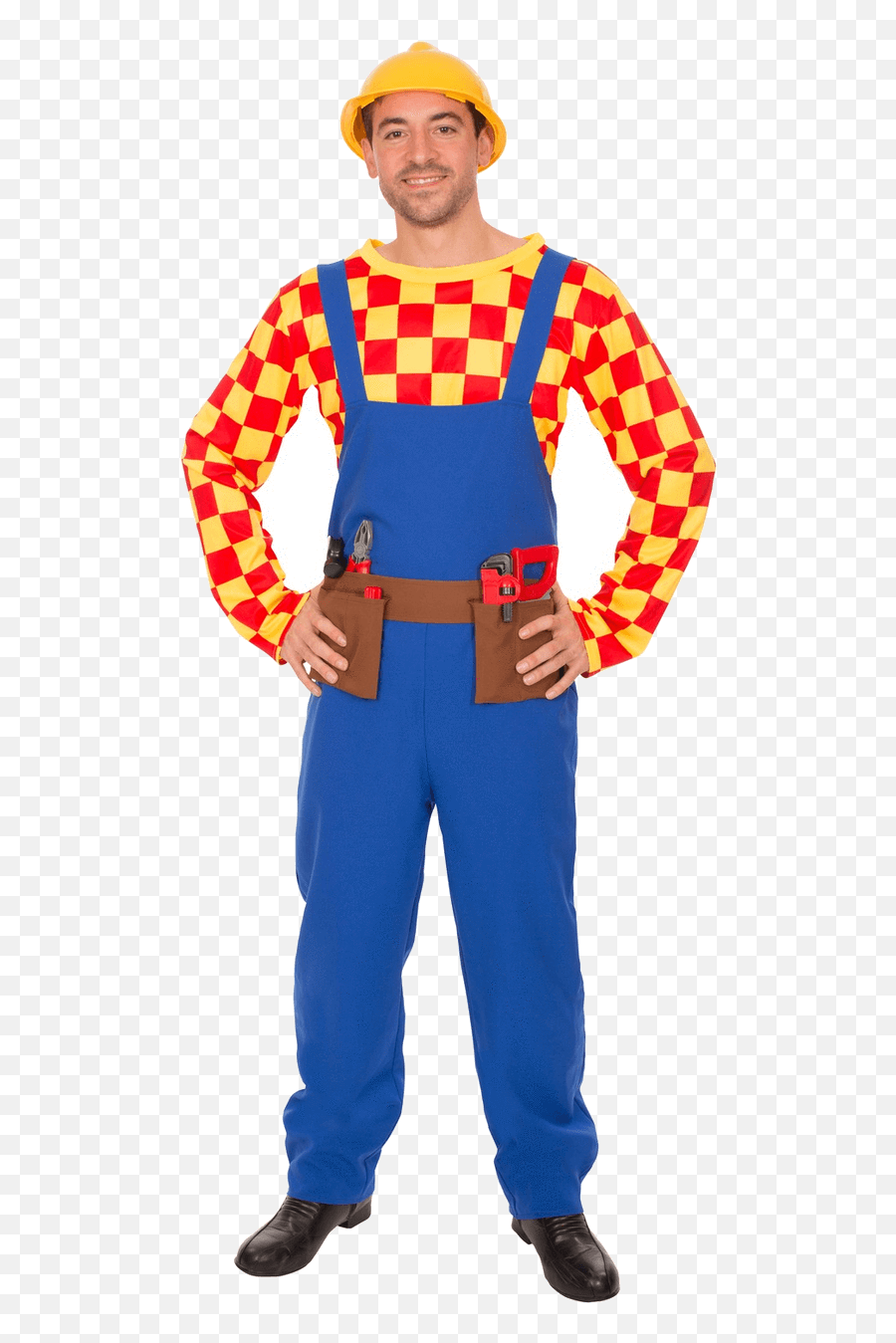 Adult Bob The Builder Costume - Fancydresscom Fancydresscom Bob The Builder Adult Png,Bob The Builder Transparent