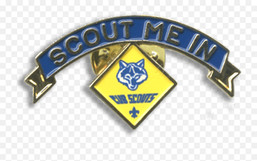 Scout Me In Cub Logo Lapel Pin - Cub Scout Clip Art Png,Cub Scout Logo Png