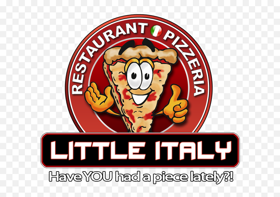 Little Italy Italian Restaurant U0026 Pizzeria Potsdam Ny 13676 - Cartoon Pizza Png,Restaurant Logo With A Sun