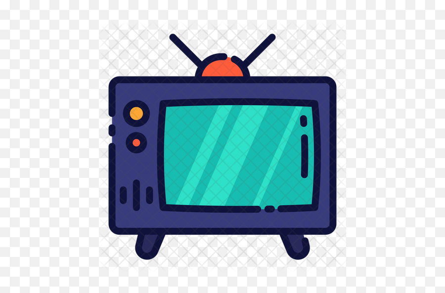Old Tv Icon - Screen Png,Old Television Png