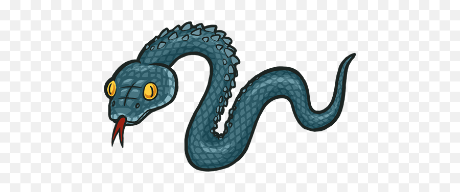 Blue Snake - Official Cryofall Wiki Illustration Png,Cartoon Snake Png -  free transparent png images 