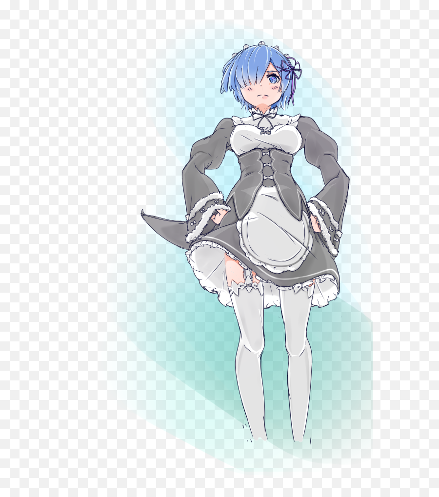 Zero Kara Hajimeru Isekai Seikatsu - Fictional Character Png,Rem Transparent