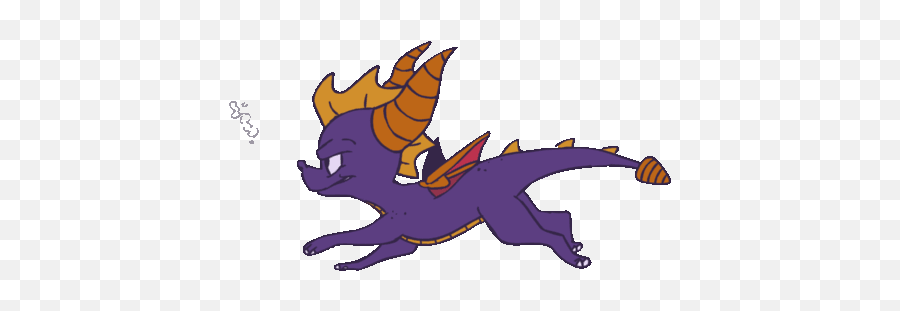 Top Spyro Dragon Stickers For Android - Spyro Running Png,Spyro Transparent