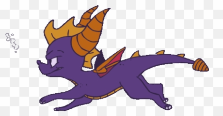Top Spyro Dragon Stickers For Android - Spyro Running Png,Spyro Transparent