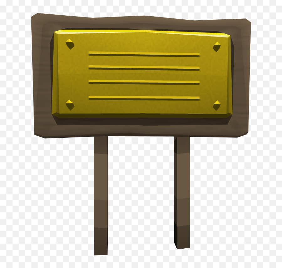Ironman Plaque - The Runescape Wiki Sign Png,Plaque Png