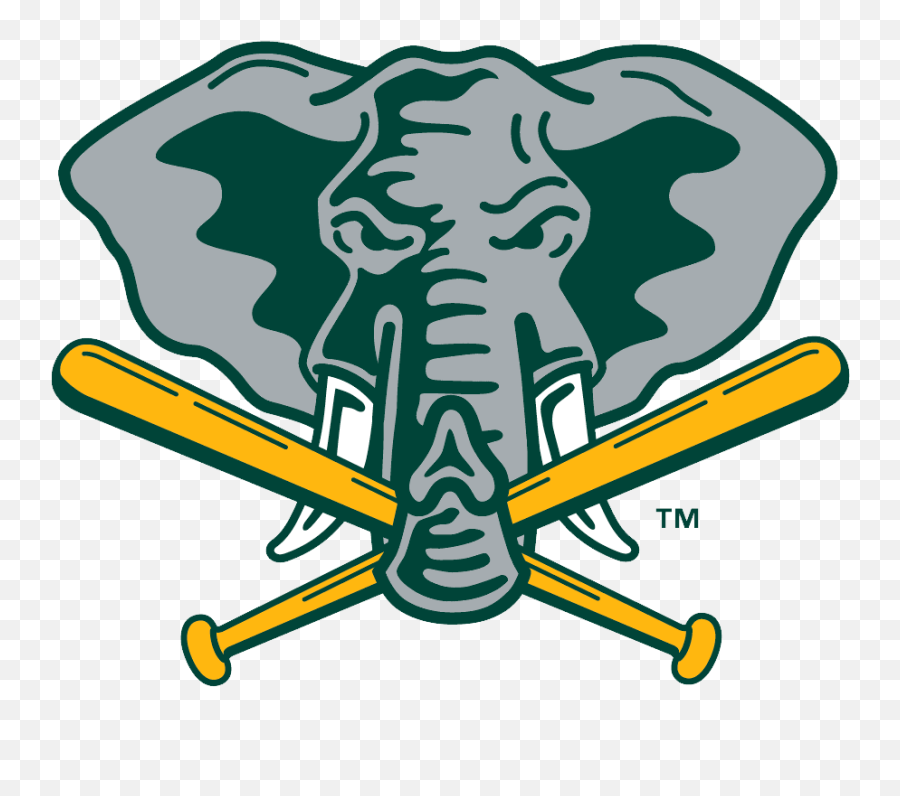 Oakland Athletics Logo Png Transparent U0026 Svg Vector - Elephant Oakland Logo,Elephant Head Png