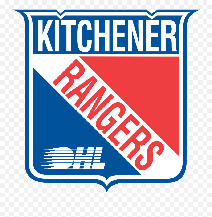 Kitchener Rangers Logo Transparent Png - Kitchener Rangers Hockey Logo,New York Rangers Logo Png