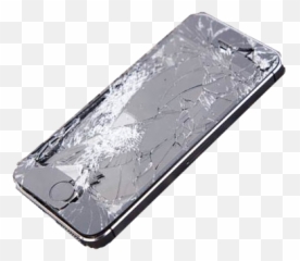 Download Broken Screen - Iphone X Png Full Smartphone Cracked