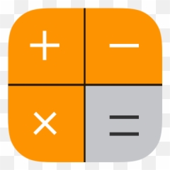 Ios 9 Calculator Icon - App Png