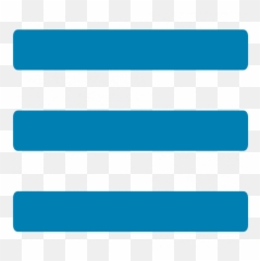 Blue Hamburger Menu Icon Pnglib U2013 Free Library - Icono Sin Fondo
