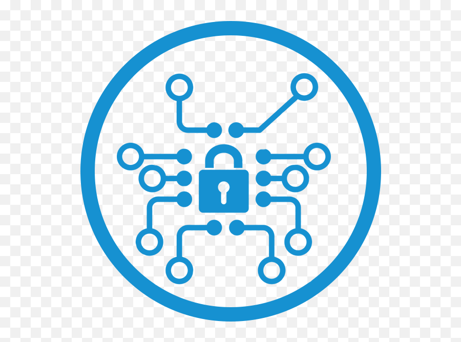 Cyber Security Icon - Cyber Security Blue Icon Png,Cyber Security Icon Png