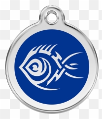 Red Dingo Enamel Tag Tribal Fish Dark Blue 01 - Tfdb 1tfns Pat Patrouille Logo Chase Png,Dogtag Icon