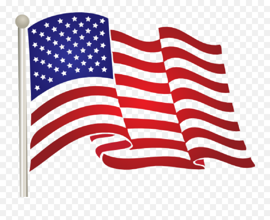 American Flag Waving Png - American Flag Clipart Vector American Flag Clip Art,Waving American Flag Icon