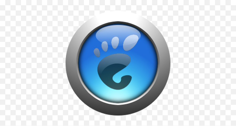 Blue Gnome Start Button - Opendesktoporg Start Button Linux Png,Start Menu Icon?
