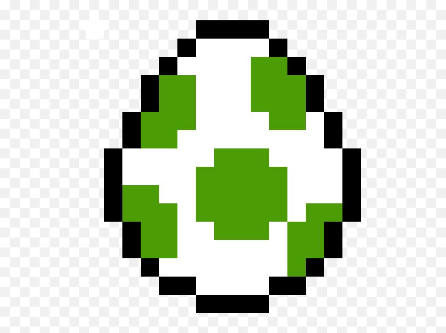Pixilart - Yoshi Egg Huevo De Yoshi By Churrimin2016 Yoshi Egg Super Mario World Png,Yoshi Png