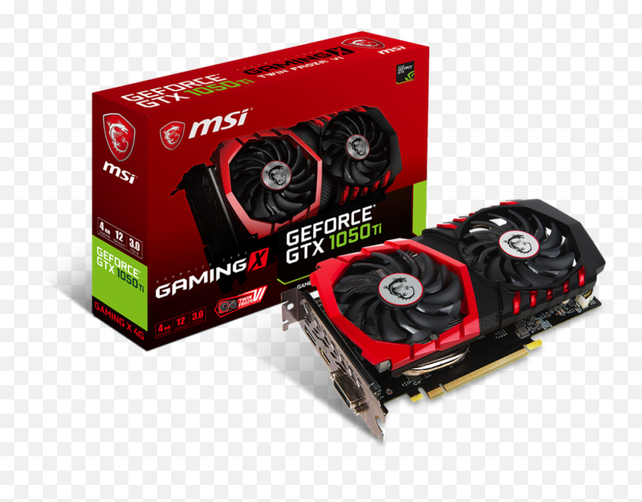 Overview Geforce Gtx 1050 Ti Gaming X 4g Msi Global - The Gtx 1050ti Png,Internet Icon Shows Red X But Connected