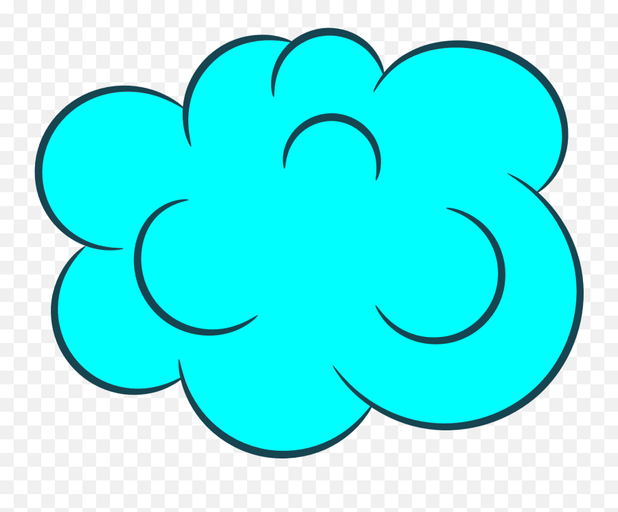 5 Cartoon Clouds Transparent - Cartoon Spray Paint Cloud Png,Clouds Clipart Png