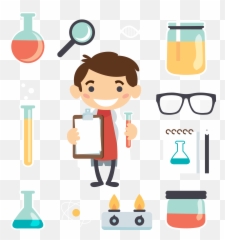 Download Science Scientific Method - Science Experiment Cartoon Png,Scientist Png