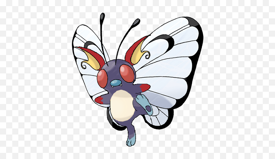 A Combination Of Raichu And Butterfree Pokemonfusions - Pokemon Sword And Shield Butterfree Png,Butterfree Png