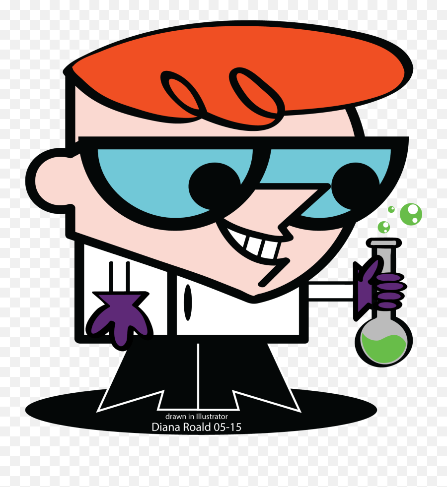 Abduzeedo Tutorial Dexter By Diana Roald 05 - 15 Cartoon Red Hair Cartoon  Characters Male Png,Cartoon Network Png - free transparent png images -  