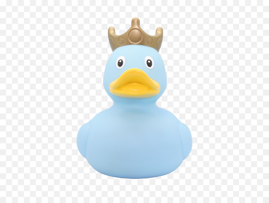 Xxl Blue Rubber Duck With Crown 25 Cm U2013 Create A Keepsake - Transparent Blue Rubber Duck Png,Rubber Duck Png