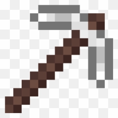 Transparent Minecraft Pickaxe Png